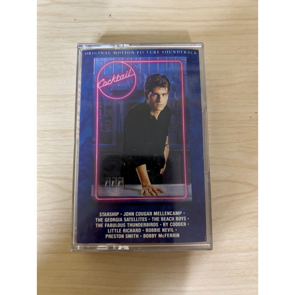 Cocktail Original Motion Picture Soundtrack Cassette Tape 1988 Beach Boys Kokomo